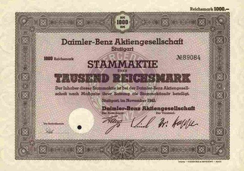 Daimler benz stuttgart 1940 - stuttgart,