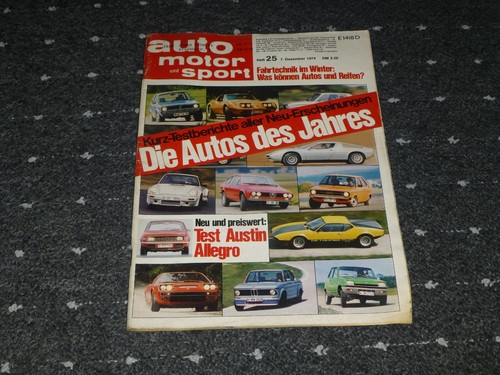 Auto motor sport 1974 jeep - sport,