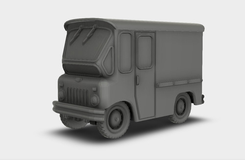 Jeep fleetvan lieferwagen - jeep, fj-3