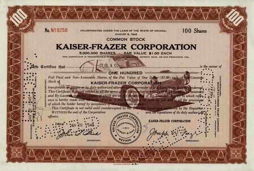 Kaiser frazer jeep detroit - jeep,